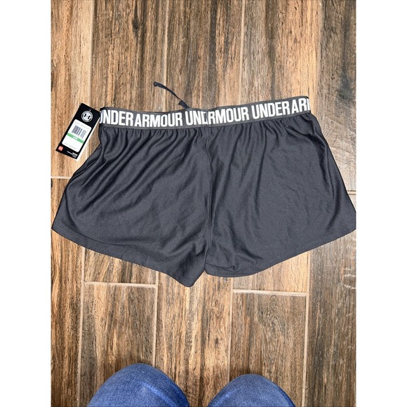 NWT Under Armour‎ Womens Heatgear Running Shorts Gray Size L - Picture 8 of 14
